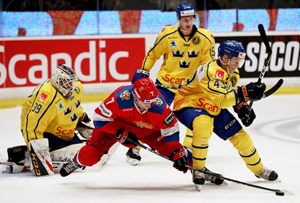 Россия-Швеция 4:3, российская сборная выиграла первый матч Кубка Первого канала