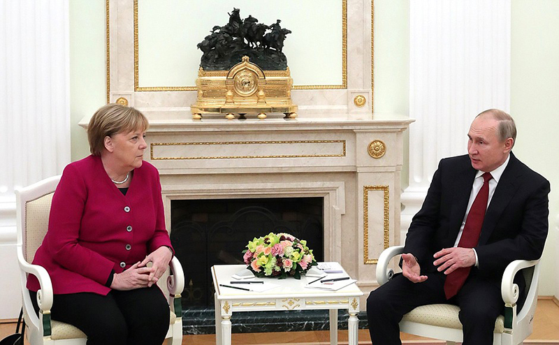 Переговоры Путин-Меркель