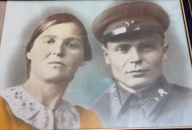 Виктор Исаев с супругой