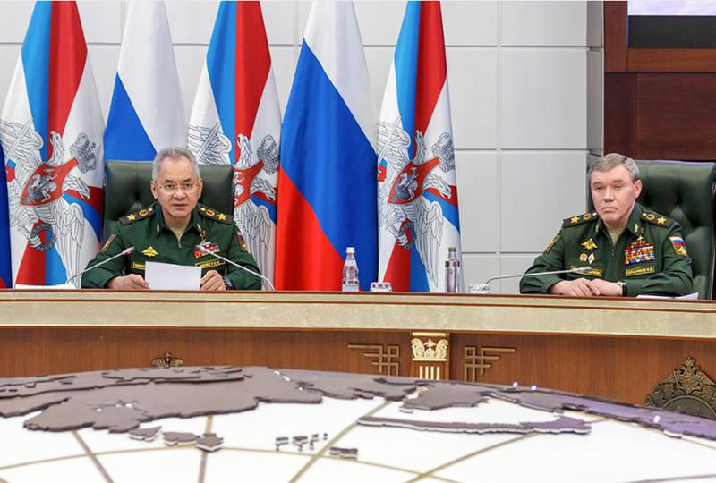 Заседание Минобороны России
