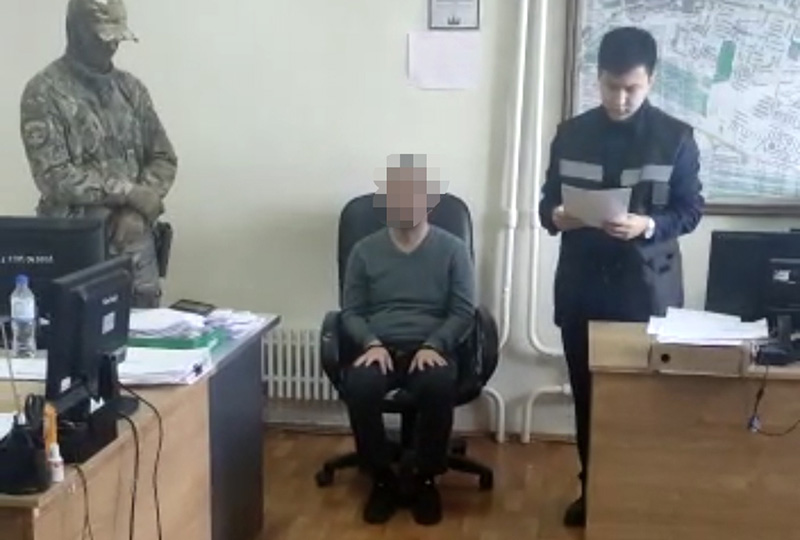 Задержание Алтана Очирова