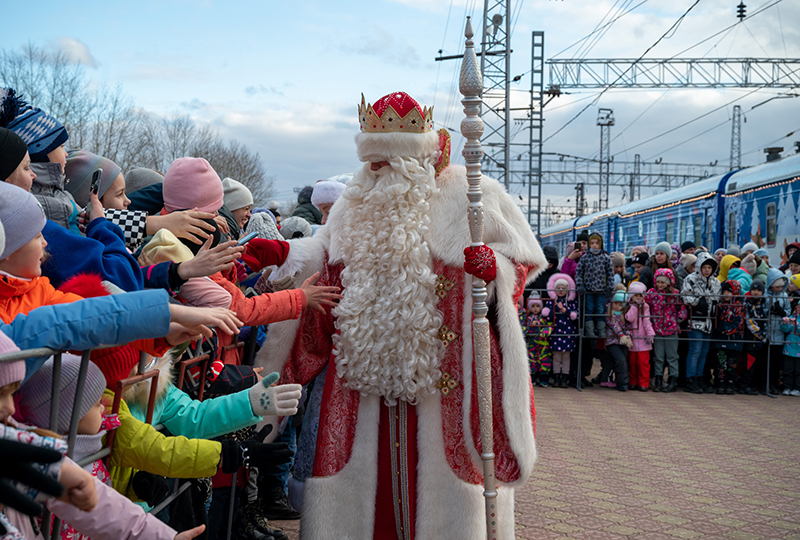 Поезд Деда Мороза 2023