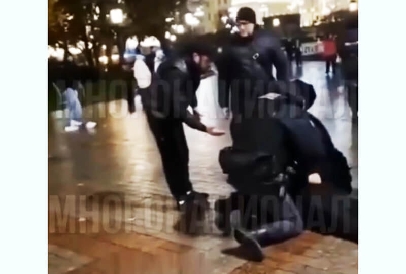 Нападение на полицейских, Москва