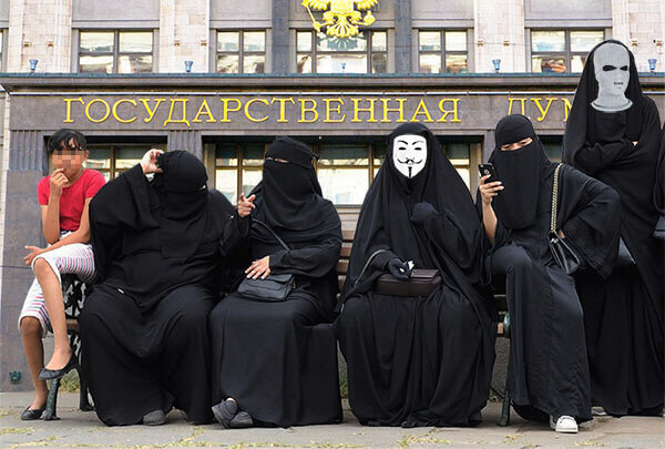 Никаб, паранджа, балаклава: депутаты намерены запретить ношение любых предметов, скрывающих лицо